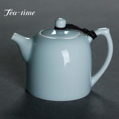 220ml Japonská celadonová porcelánová konvička Butiková malá konvička Domácí konvice na přípravu čaje s kulovým otvorem Kung Fu čajová souprava Dekorace