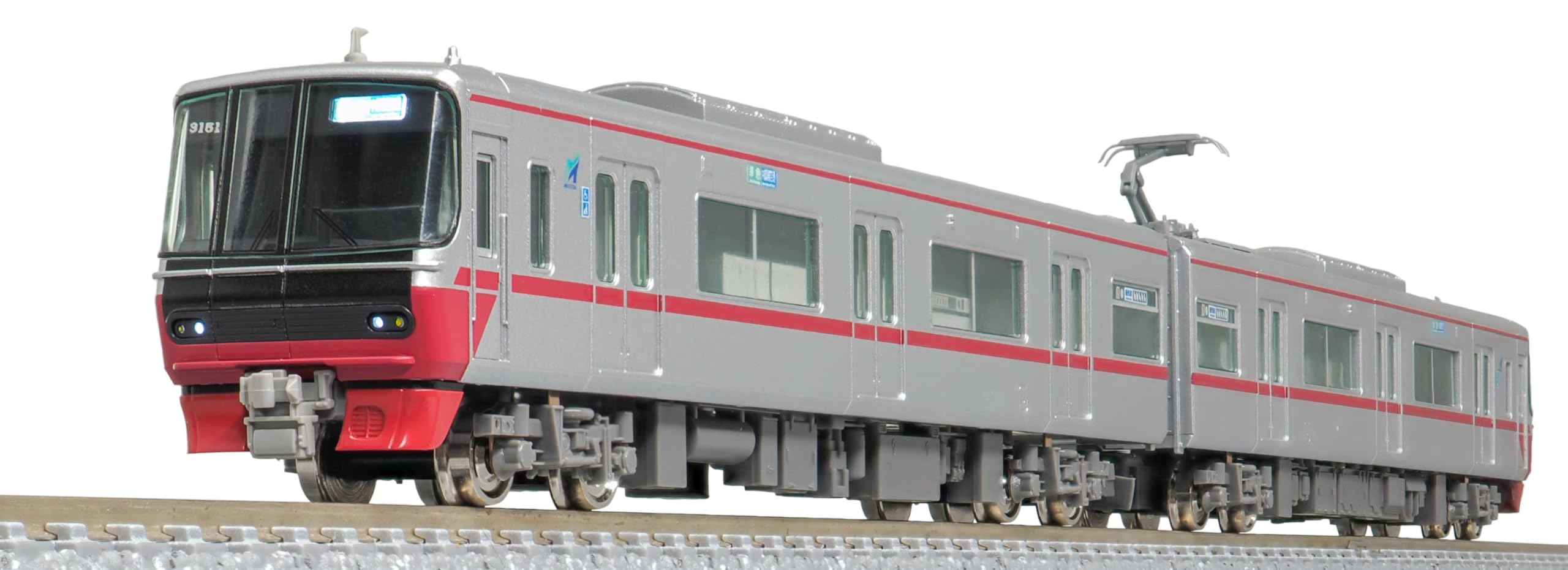 

Green Max N Gauge Meitetsu 3150 Series 2nd Painting Additional Set No Power 31872 Railway Model Train Edition/New 2-Car