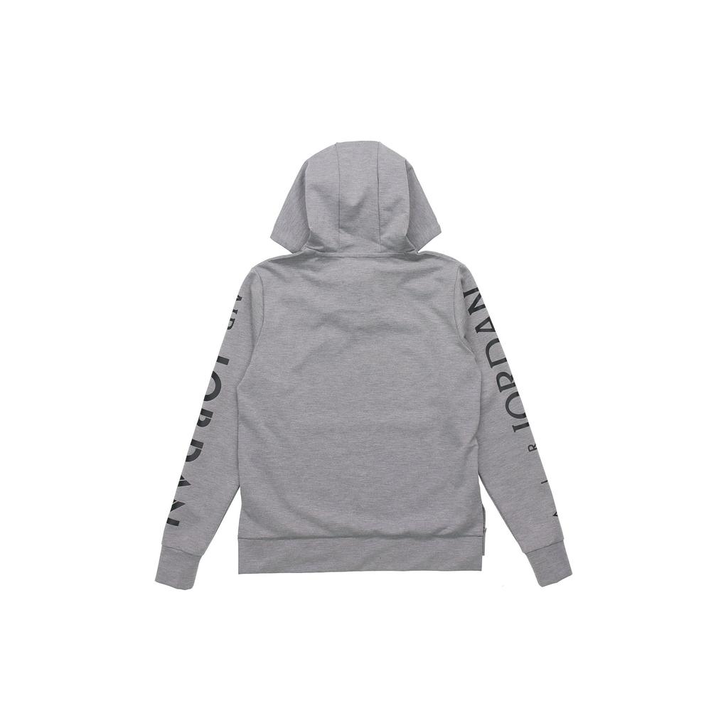 Air Jordan Letter Logo Hoodie Men Tops Grey CK1345-091