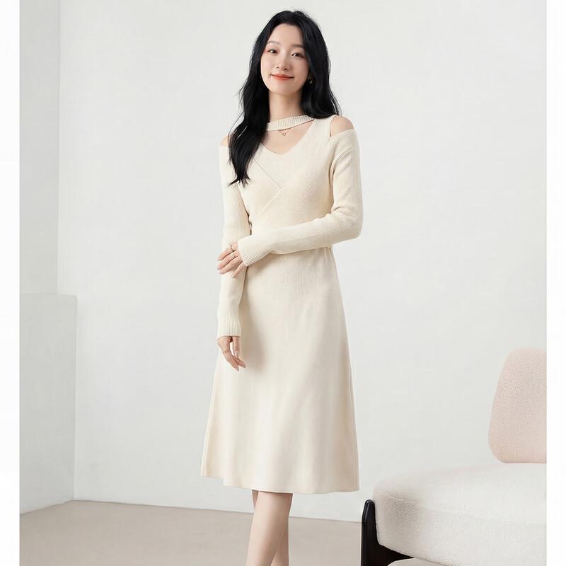 Women s Elegant Casual Knit Dress