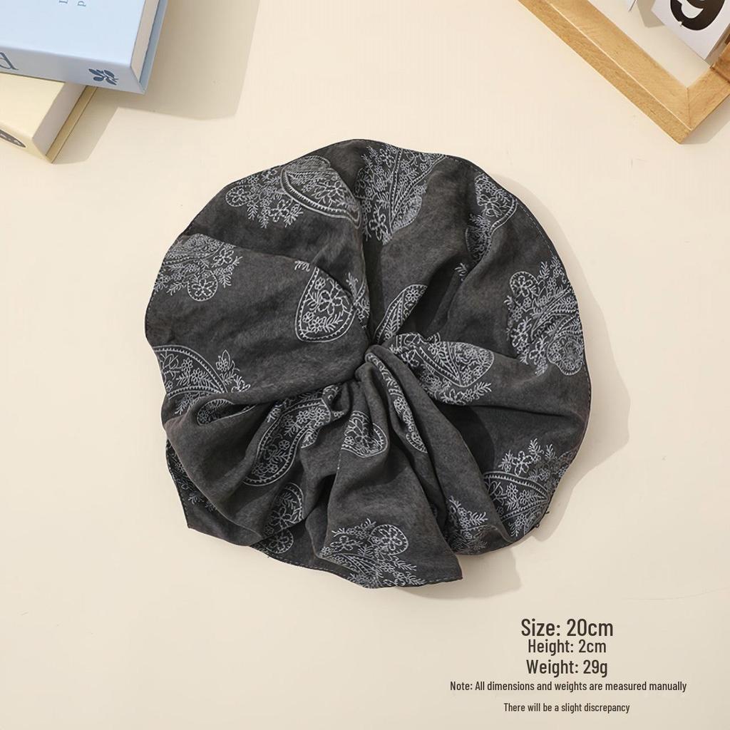 Korean Retro-Style Versatile Hair Tie for Low Ponytails