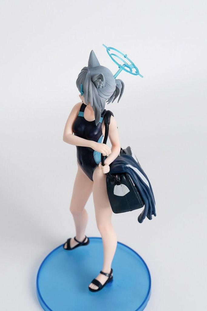 [USED] Blue Archive Swimsuit with Shoulder Bag, Sand Wolf Shiroko Figure, Height