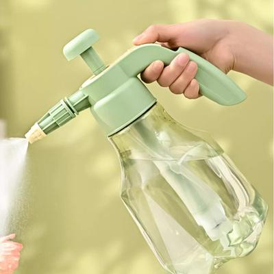 Watering Spray Adjustable Spray Bottle 1.5L Pump Pressure Leak-Proof Handheld  Plastic Watering Can for Home Garden Plants Clean