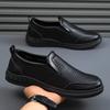 New Hollow Leather Shoes Men's Summer Breathable Sandals Business Casual Shoes One Pedal Cool Leather Shoes Fashionable and Comfortable Men's Shoes