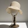 2026 Chapeau Bob Cool pour Femmes Chapeau d'Été Chapeau de Soleil Tressé Casquette de Voyage Casquette Dame Simple Pliable Souple Chapeau de Plage pour Filles Panama