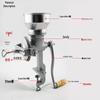 Manual 500-Type Household Grain Grinder: Corn Crusher Mill for Small-Scale Use