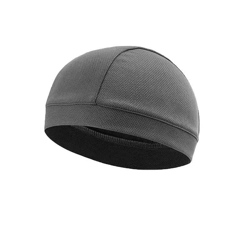 Breathable Summer Cycling Skull Cap - Sweat-Absorbent, Windproof Headscarf for Outdoor Sports and Motorcycle Riding