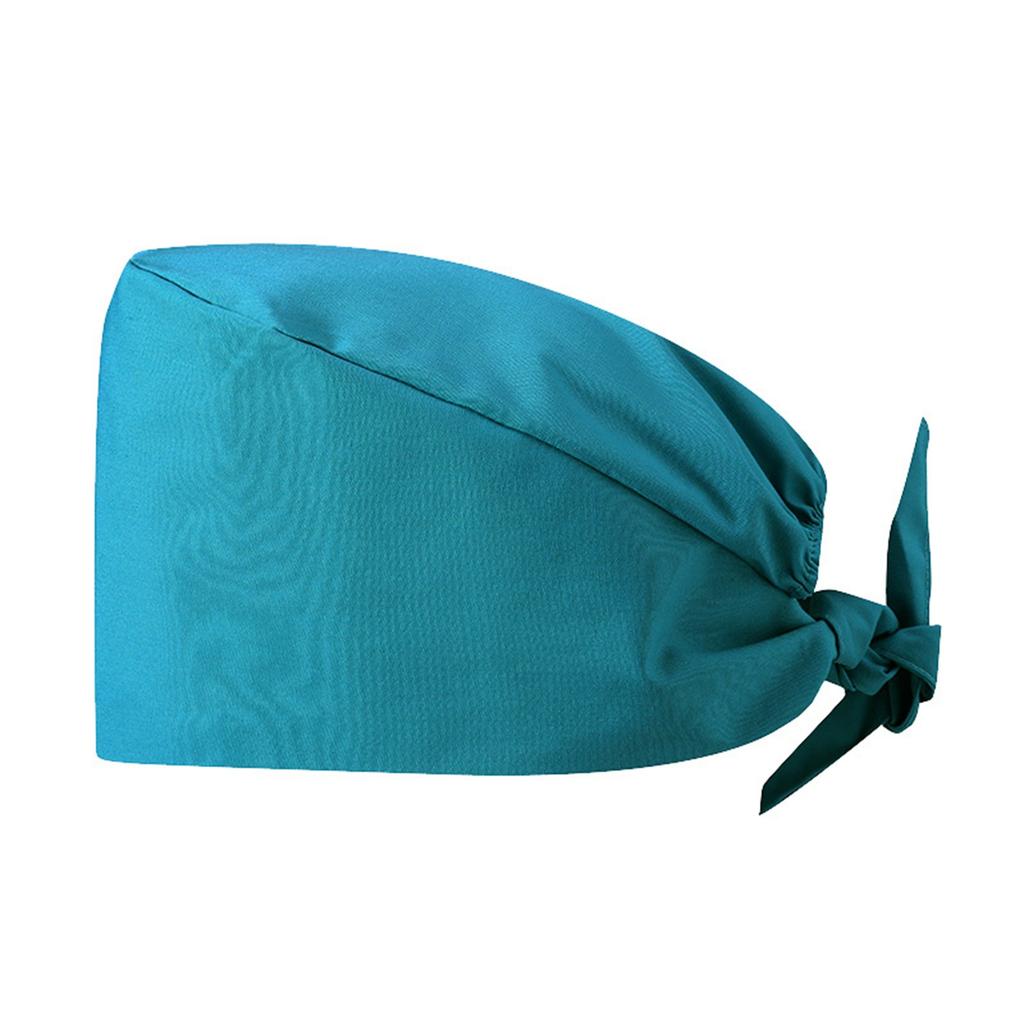 Adjustable Work Cap for Women and Men with Ponytail Holder Dustproof Head Cover for Salon Kitchen Cleaning Healthcare Use
