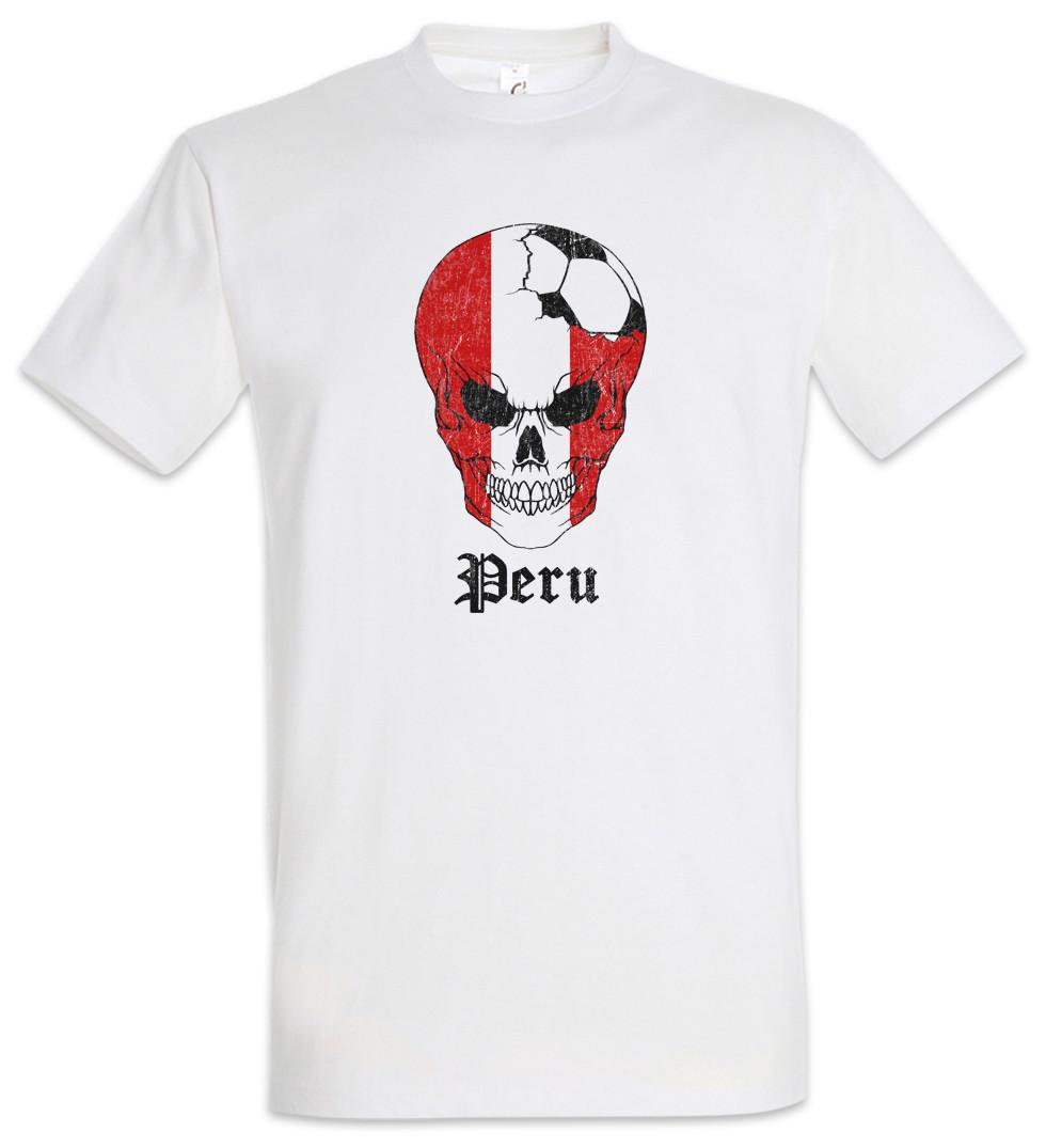 Peru Football Comet T-Shirt peruvian Soccer Flag Banner World Championship L