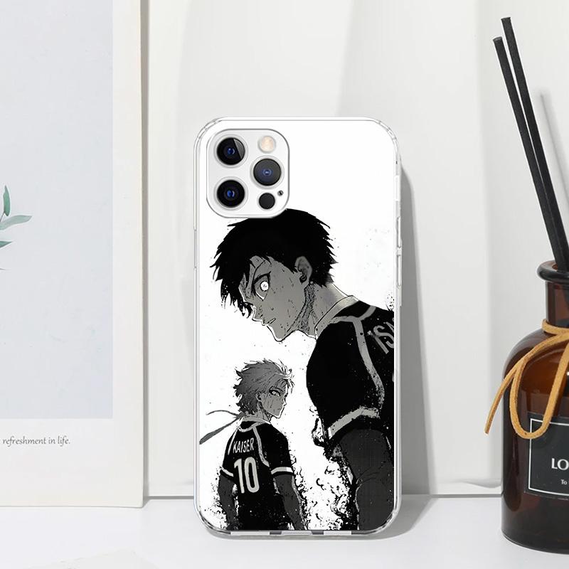 Blue Lock Isagi Yoichi Phone Case For Iphone 17 Air 16 15 Plus 16E 14 Pro Max 13 Mini 12 11 7 8 SE Fundas Soft Back Cover 17 Air
