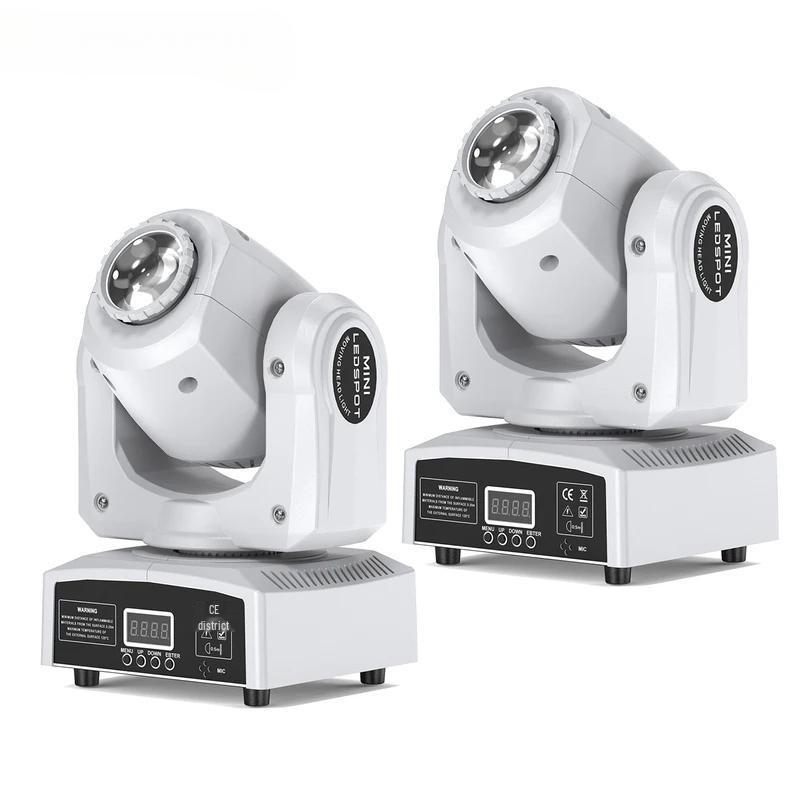 

W64717 European & American Style Moving Beam Light US Plug білий