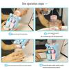 Children's Cartoon Mini Water Dispenser Toy with Dual Outlets for Juice and Beverages - Fun Simulation Machine