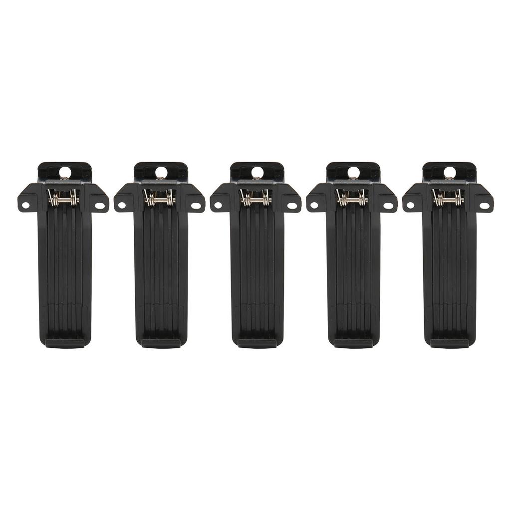 5Pcs Radio Belt Clip Portable Durable Plastic Replacement Radio Belt Clip for Kenwood TK3207 TK2207 TK3207G TK2207G