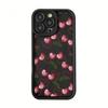 Cross Cherry iPhone 17 Pro/15/14 Pro Max Case: Japan & Korea Inspired, New 16E