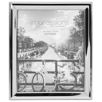[R0389] - Silver 'Design' Photo Frame - 20x25 Cm Photo
