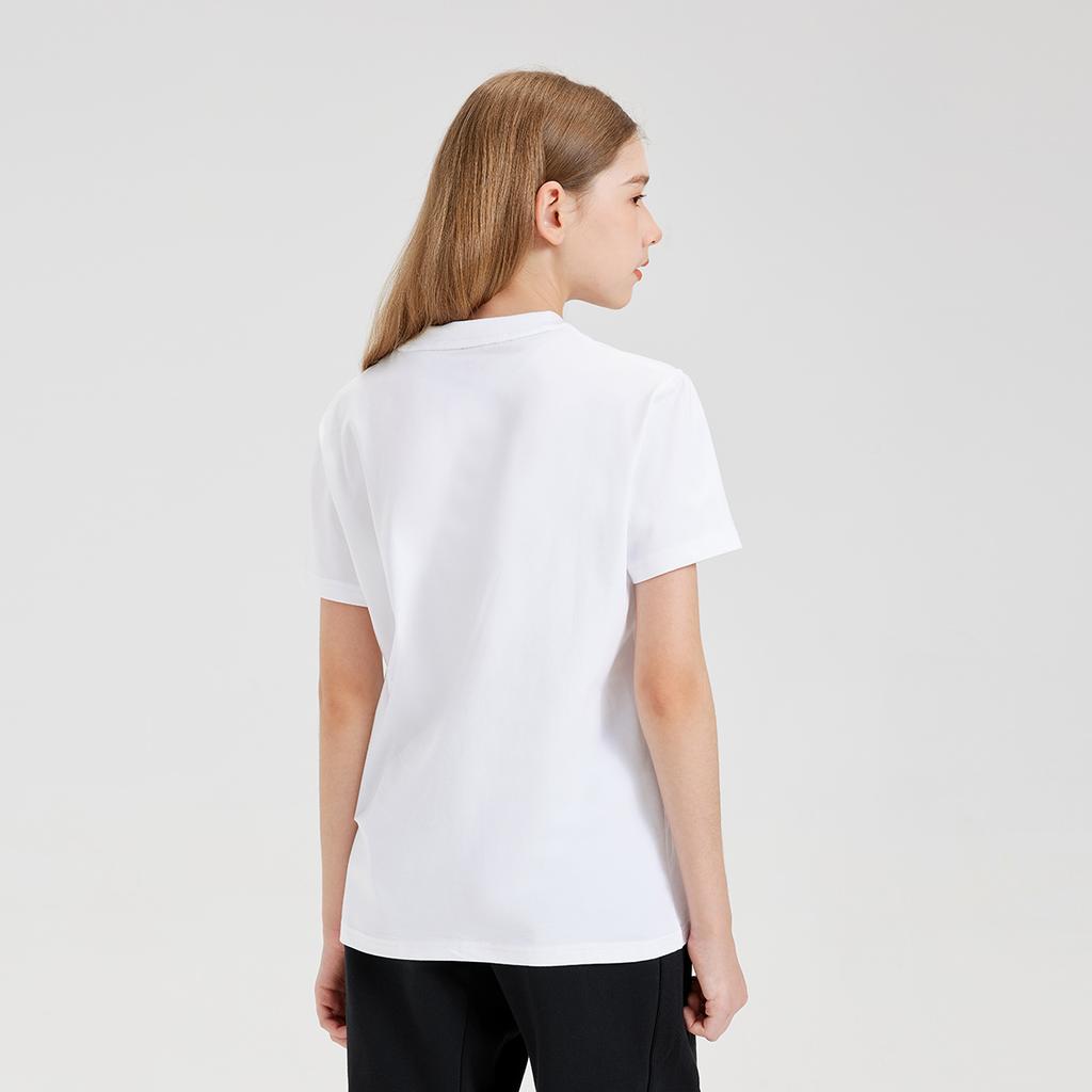 New Adidas Short Sleeved T Shirts White Gold Children Aged 3 7 Years Old ADICLTS24TKT-WG