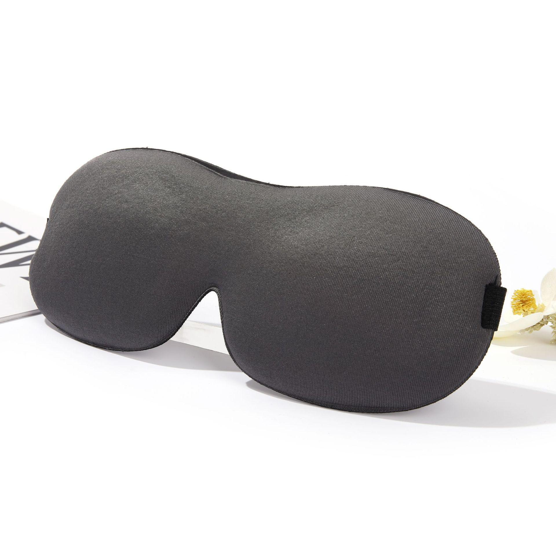 

3D черная стерео маска для сна на глаза для путешествий и полетов, без переносицы серый
