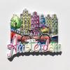 Holland Fridge Magnets Wedding Gifts Netherlands Travelling Souvenirs Amsterdam Fridge Stickers Message Board Magnetic Stickers