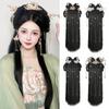 Photography Chinese Ancient Wig Antique Hanfu Wig Headband Hanfu Wig Headdress set  Women