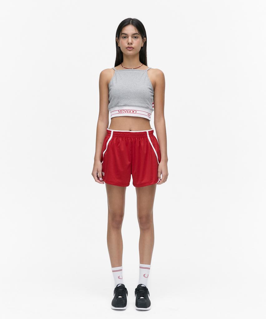 Minasu Mesh Runner Soft Shorts_Red