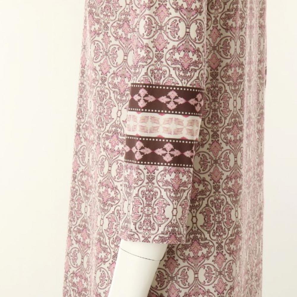 Wacoal Floral Print Border Sleep Dress Wgn372w 