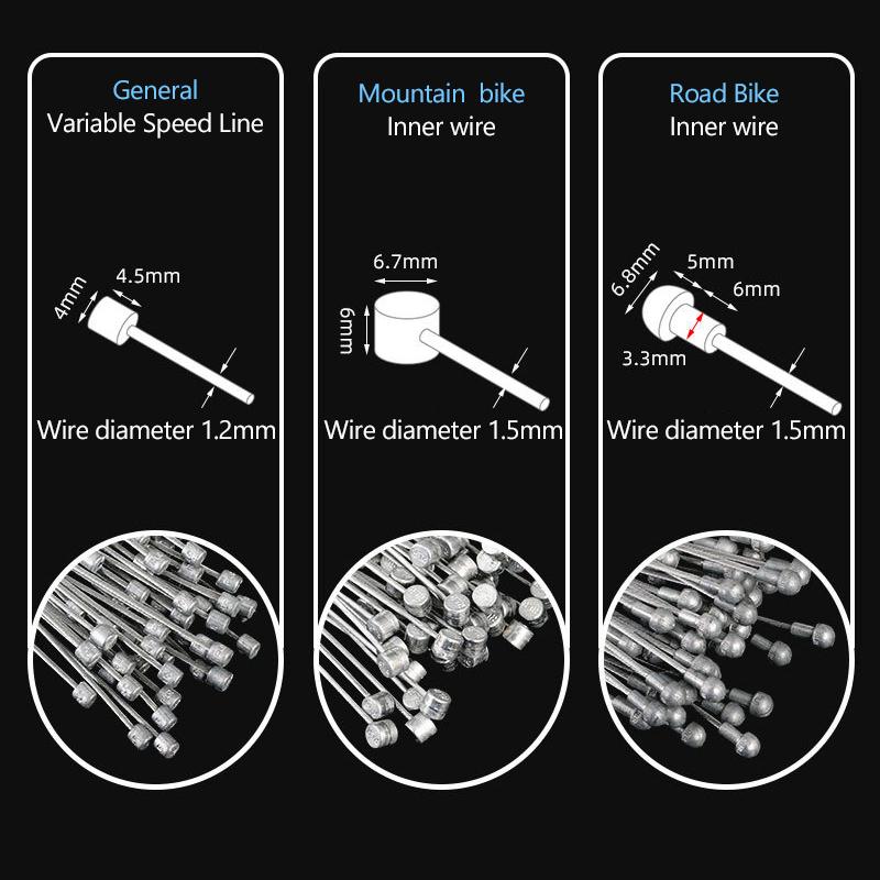 1Pc Bicycle Brake Line Bicycle Speed Line Fixed Gear Shifter Gear Brake Cable Set Core Inner Wire Mtb Road Bike