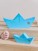 3D Commemorative Paper Boat Silicone Mold DIY Handmade Soap Scented Candle Mould Gypsum Resin Ornament Molds Home Decor Crafts