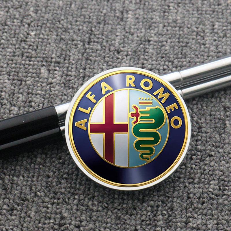 4pcs 60mm Car Wheel Center Hub Center Cap Rim Hub Dustproof Cover Emblemem for Alfa Romeo Giulia Stelvio Giulietta Spider GT 4C 8C Mito Brera