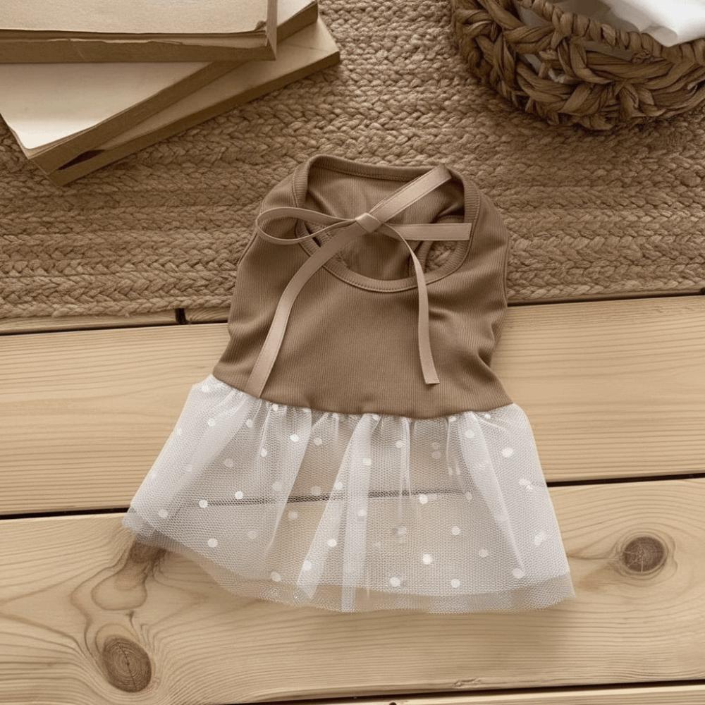 Lace Dog Dress Thin Mesh Mesh Skirt Fashion Dog Clothes  Dog Accessories