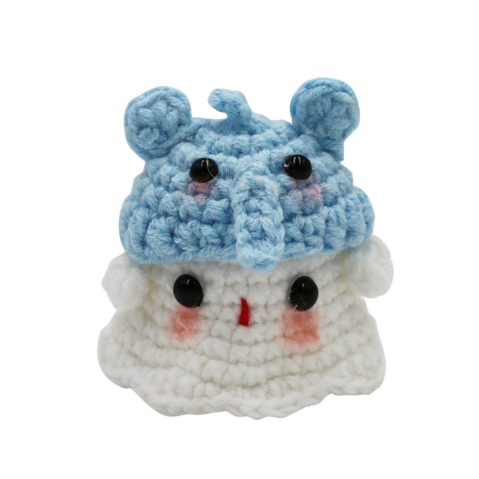 

Cute Crochet Doll Accessories For Halloween Car Decorations, Hanging Decorations For Car Rearview Mirrors, For Women, Men, Bags And Family Gifts One Size