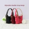 Original Doll Clothes Leather Crossbody Bag - Decorative Handbag with Long-Legged KT Design