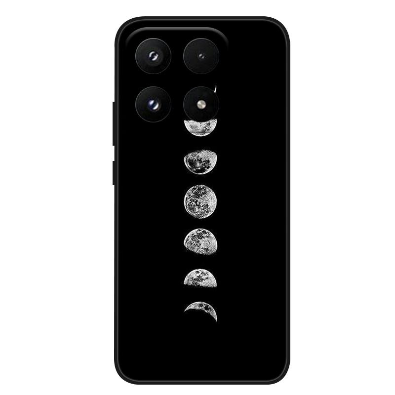 Xiaomi 17 Kılıfı 15 T Pro Kılıf Siyah Silikon Yumuşak Arka Kapak Kılıfı Xiaomi 15T 5G 15T Pro 5G Telefon Kılıfı Kapak 15TPro Funda İçin