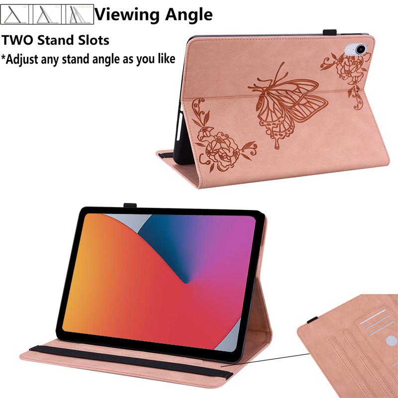 Tablet Case For Ipad Mini 6 Case 2021 Retro Embossing Pu Leather Wallet Cover For Ipad Mini 6 2021 Case Coque Funda 8.3 Inch