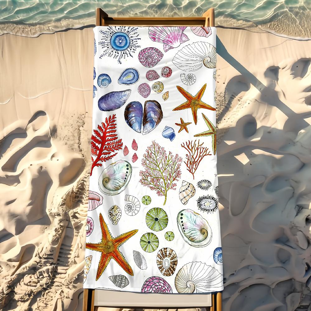 Personalized Towel Beach Towel Travel Lightweight Skin Friendly for Pool Beach Camping Cruise Summer