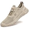 Men's Breathable Mesh Hiking and Running Shoes for Summer