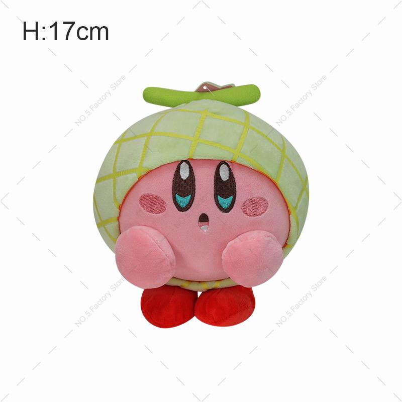 Peluche di Kirby Stellato Bambola Anime Kirby Cuore Rosa Kirby Peluche Giocattolo Natale Compleanno Grande Regalo Per Bambini 13-20Cm