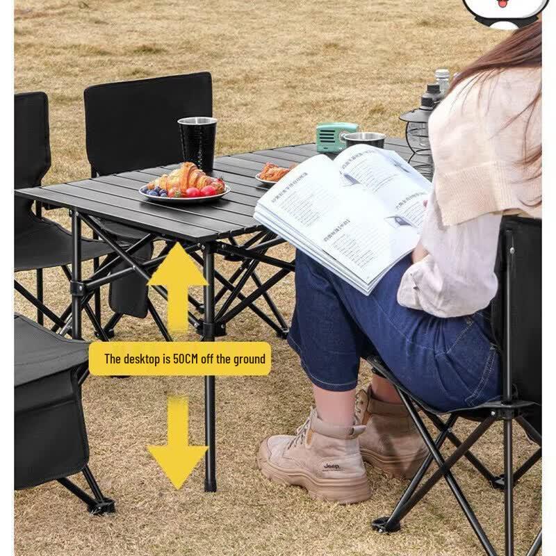 Portable Outdoor Folding Camping Table Set