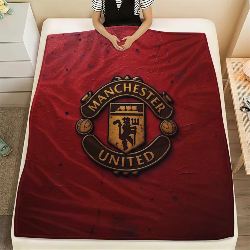 Man Utd Flannel Blanket, High quality Comfortable for All Seasons, Home Decor, Warmth and Comfort