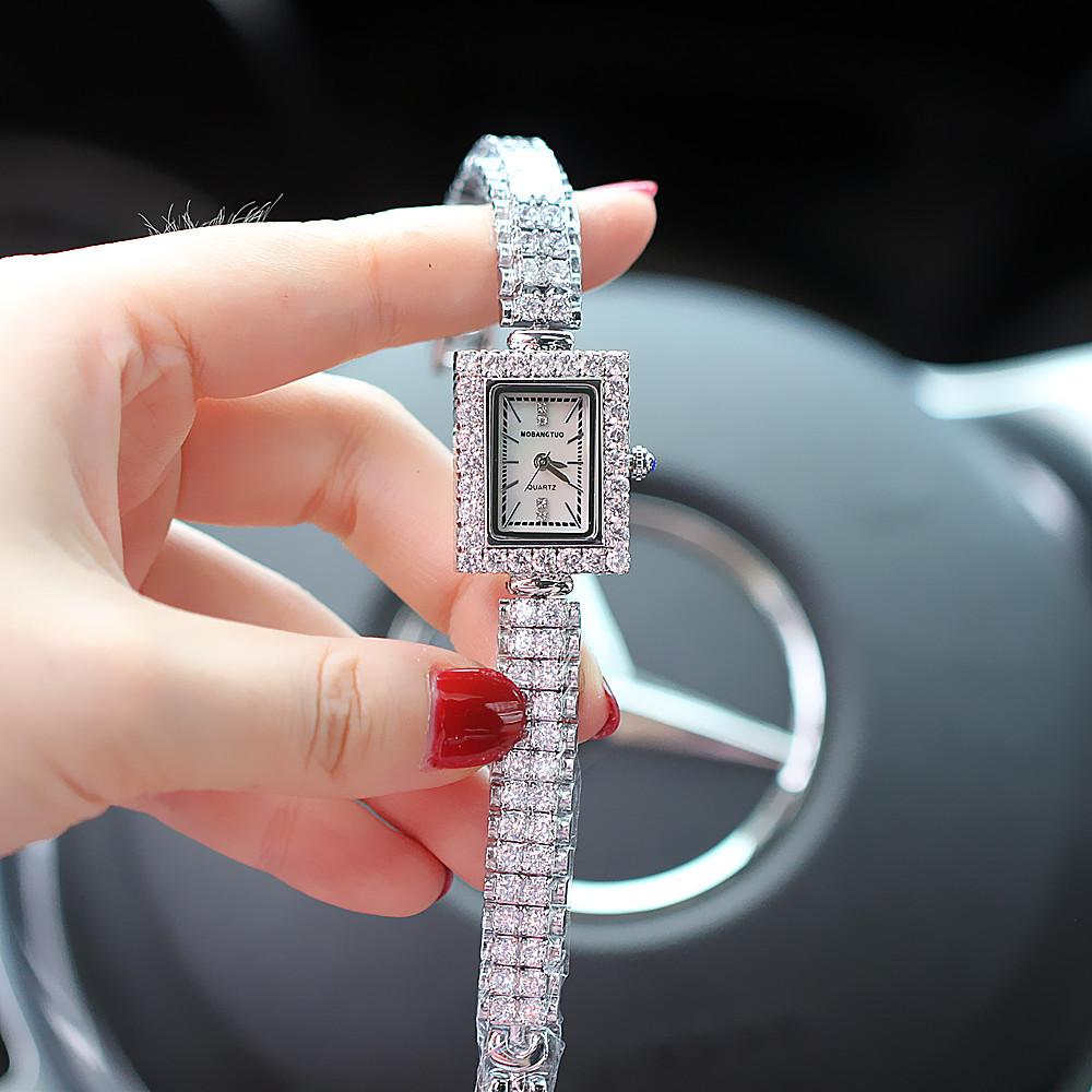 Ladies Watch Small Diamond Quartz Waterproof Watch Fashion Trend Same