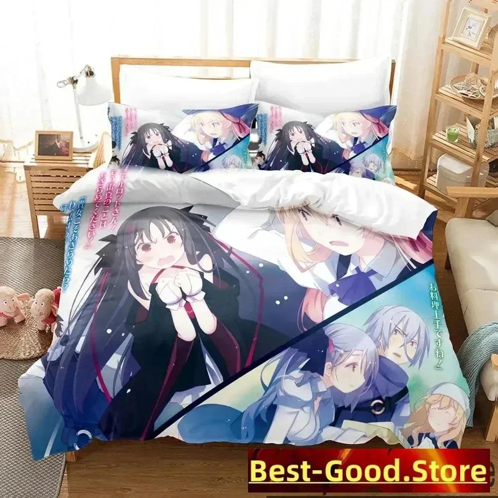 Comforter Anime Unbreakable Machine-Doll Bedding Set Bed Set Comforter King Queen Size Boys Adult