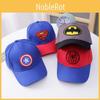 Superman Batman Kids Baseball Cap With Breathable Cotton And Brim Short