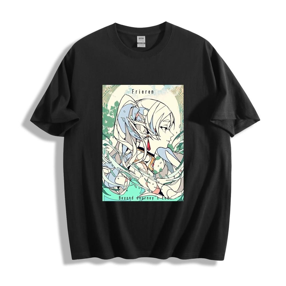 Frieren Beyond Journey’s End T-Shirt - Ethereal Anime Art Unisex Tee