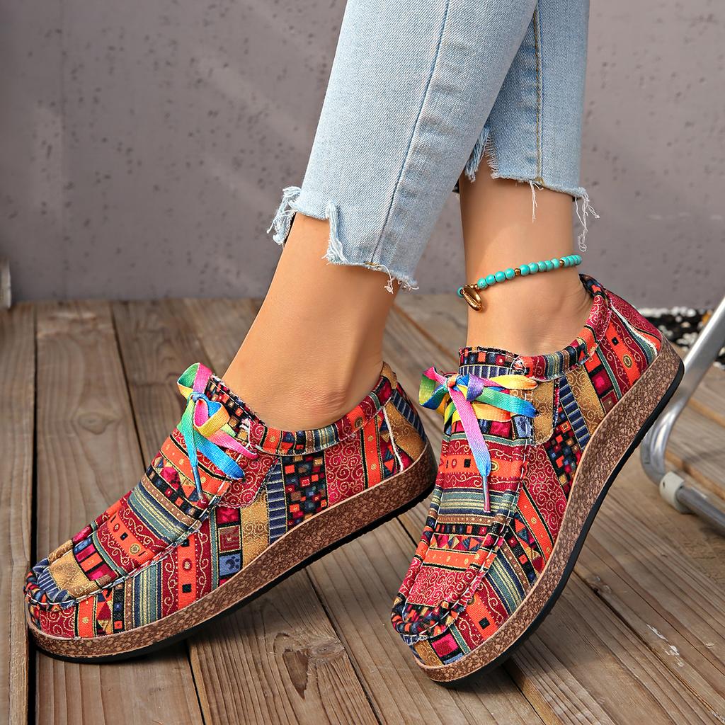 Frühling/Herbst Rundkopf Bequem Dicke Sohle Rutschfest Lässige Sneaker Modische Neue Leichte/elegante Slipper für Damen