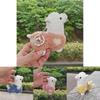 Exquisite Adorable Alpaca Plush Toy Keychain Fun Decor For Bags And Keyrings
