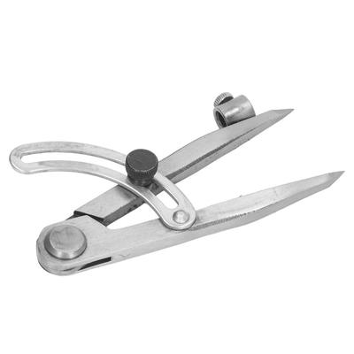 Adjustable Width Locking Wing Divider Carbon Steel Metal Scribe Tool Compass Scriber  Metalworking