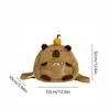 Zipper Bag Transparent Doll Bag Shoulder Bag Anime Backpack Portable Capybara Itabag  Gift