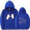 Außenhandel neue Mode Druck Doppel-Astronaut Kapuzenpullover Lockerer Pullover Freizeit Herren und Damen Freizeit Sportpullover