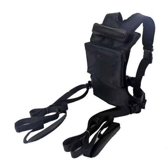 Kids Ski Training Harness with Leash Heavy Duty Teach Child Speed Control Beginner Snowboarding Skiing Auxiliary Trainer Traction Safety Belt