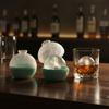 2PCS Dust Cover Soccer Ice Cube Mold Silicone Ice Ball Maker Safe Football Ice Tray  Sport Party
