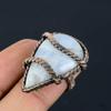 Moonstone Gemstone Copper Wire Wrapped Handmade Jewelry Ring All Size For Woman